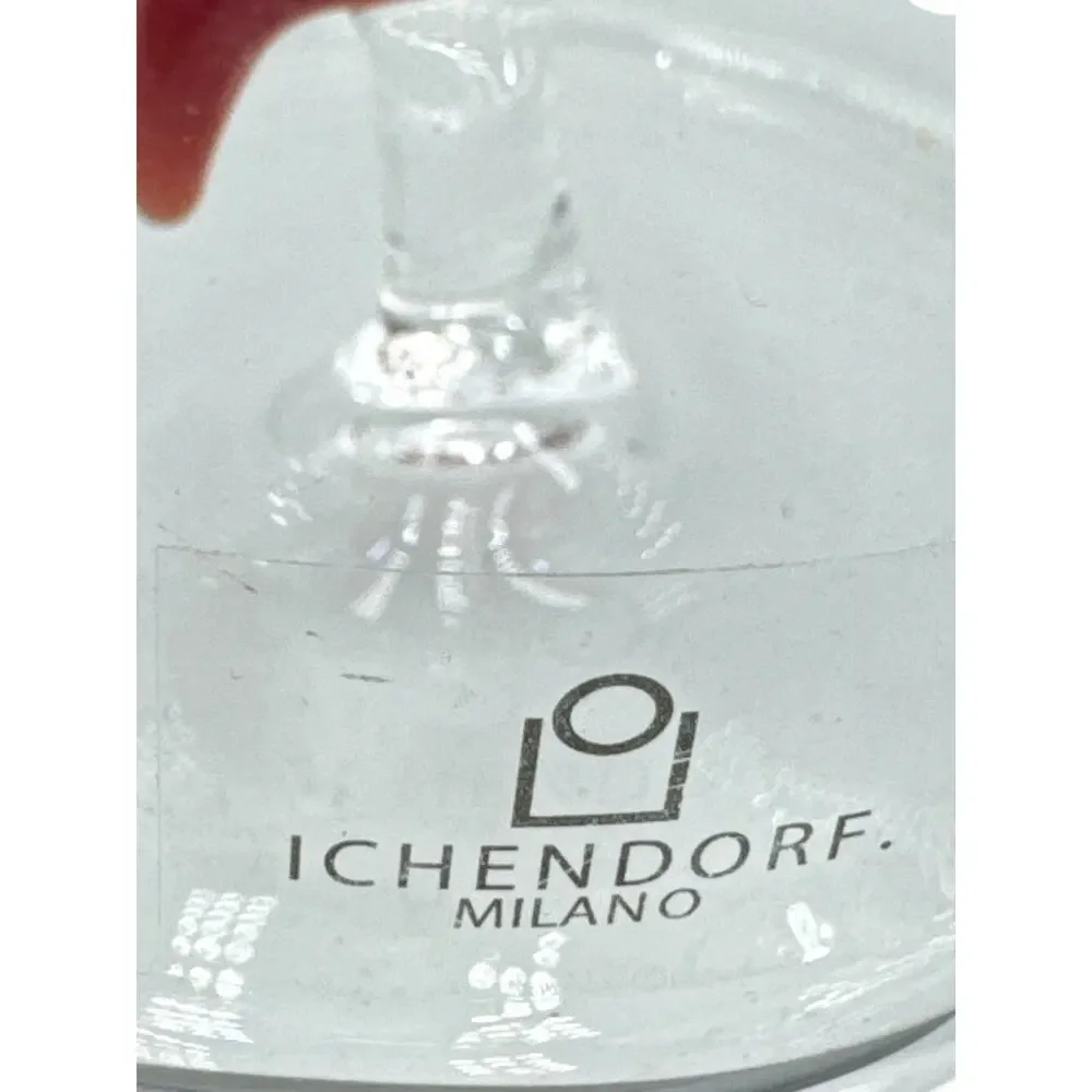 Rare Ichendorf Milano Hand Blown Red Pepper Drinking Glass